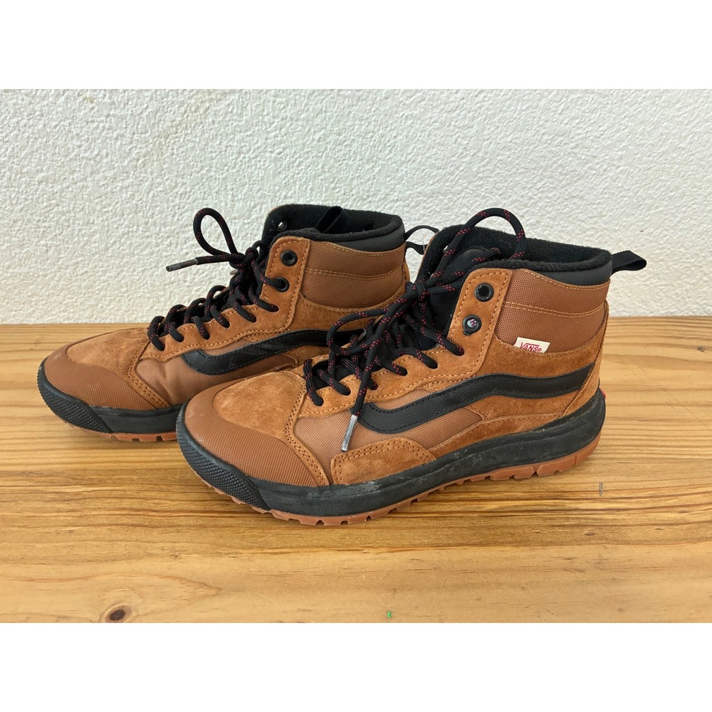 Vans UltraRange EXO Hi MTE-1 Glazed Ginger Black Boots Mens 7 Womens 8.5